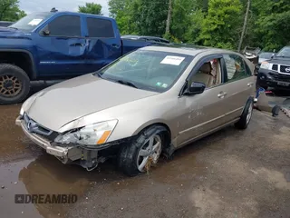 2005 Honda Accord EX-L z VIN 1HGCM56885A006160, wystawiony jako IAAI lot #42366484 z przebiegiem 114 828 mil mil oraz . Historia ofert i sprzedaży dostępna na DreamBid. Obrazek 2.
