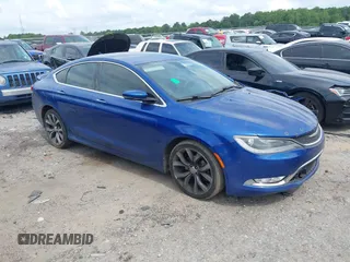 2015 Chrysler 200 C with VIN 1C3CCCCG9FN520292, listed as a IAAI auction lot 38802898 with 188,083 mi miles. Bid and sale history available at carsss.com. Image 1.