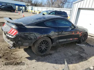 2020 Ford Mustang GT with VIN 1FA6P8CFXL5167449, listed as a Copart auction lot 47801925 with Not Provided miles and Salvage Title. Bid and sale history available at DreamBid. Image 3.
