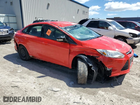 2012 Ford Focus SE with VIN 1FAHP3F28CL173251, listed as a Copart auction lot 56394695 with Not provided miles and Non repairable. Bid and sale history available at DreamBid. Image 4.