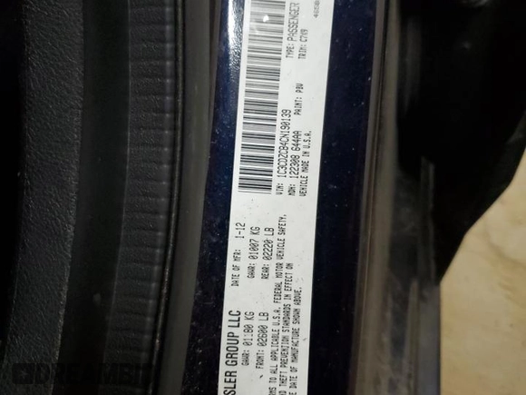 2012 Dodge Avenger SXT z VIN 1C3CDZCB4CN190139, wystawiony jako Copart lot #56150775 z przebiegiem 182 211 mil mil oraz Szkoda całkowita • Salvage title. Historia ofert i sprzedaży dostępna na DreamBid. Obrazek 12.