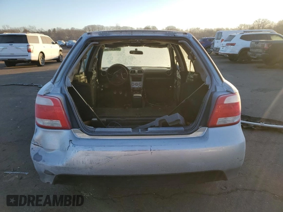 2005 Saab 9-2X Aero z VIN JF4GG226X5G057546, wystawiony jako Copart lot #84834174 z przebiegiem Nie podano mil oraz Nie do naprawy. Historia ofert i sprzedaży dostępna na DreamBid. Obrazek 6.