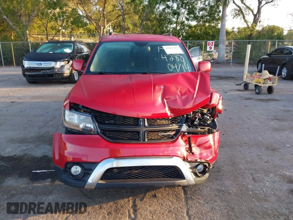 2016 Dodge Journey Crossroad z VIN 3C4PDCGB7GT124288, wystawiony jako IAAI lot #42062182 z przebiegiem 108 405 mil mil oraz . Historia ofert i sprzedaży dostępna na DreamBid. Obrazek 11.
