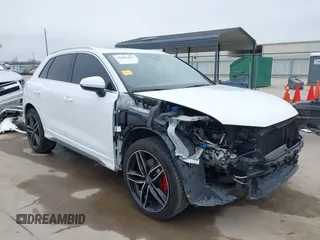2021 Audi Q3 S line Premium with VIN WA1DECF38M1075416, listed as a IAAI auction lot 41582497 with 78,417 mi miles. Bid and sale history available at carsss.com. Image 1.