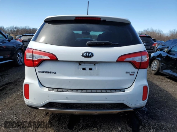 2014 Kia Sorento SX Limited with VIN 5XYKWDA75EG518858, listed as a Copart auction lot 49203055 with 53,396 mi miles and Salvage title. Bid and sale history available at DreamBid. Image 6.