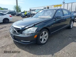 2012 Mercedes-Benz S 550 with VIN WDDNG9EBXCA438416, listed as a IAAI auction lot 42238052 with 161,589 mi miles and . Bid and sale history available at DreamBid. Image 6.