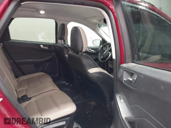 2021 Ford Escape SEL with VIN 1FMCU9H98MUA25215, listed as a IAAI auction lot 41056867 with 51,280 mi miles and . Bid and sale history available at DreamBid. Image 8.