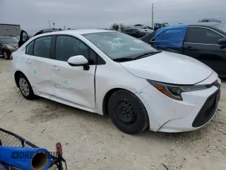 2021 Toyota Corolla L with VIN 5YFDPMAE8MP199521, listed as a Copart auction lot 45227185 with 53,977 mi miles and Salvage Title. Bid and sale history available at DreamBid. Image 4.