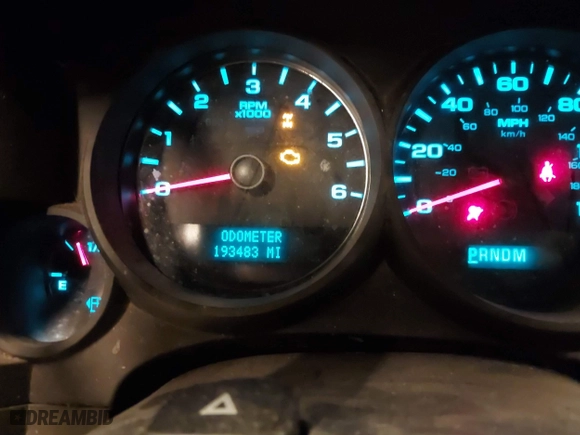 2011 Chevrolet Silverado 1500 Work Truck with VIN 1GCRKPE09BZ234204, listed as a IAAI auction lot 41598748 with 193,483 mi miles. Bid and sale history available at carsss.com. Image 7.