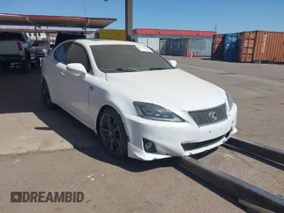 2011 Lexus IS 350 with VIN JTHBE5C25B5025596, listed as a IAAI auction lot 41941765 with 1 mi miles. Bid and sale history available at carsss.com. Image 1.
