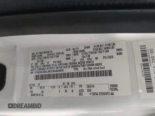 2014 Ford Econoline Passenger XL с VIN 1FBSS3BL5EDB20859, выставлен на аукционе IAAI как лот 42488008 с пробегом 88 890 миль миль и . История ставок и продаж доступна на DreamBid. Изображение 9.