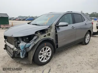 2019 Chevrolet Equinox LT with VIN 3GNAXMEU0KL194223, listed as a Copart auction lot 53704944 with 111,237 mi miles and Salvage Title. Bid and sale history available at carsss.com. Image 1.
