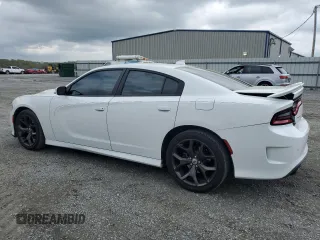 2019 Dodge Charger GT with VIN 2C3CDXHG3KH721430, listed as a Copart auction lot 51839515 with 89,556 mi miles and Salvage Title. Bid and sale history available at DreamBid. Image 2.