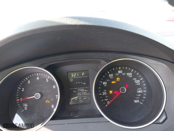 2015 Volkswagen Jetta Sedan 2.0L S with VIN 3VW2K7AJ5FM416888, listed as a IAAI auction lot 41710592 with 65,739 mi miles. Bid and sale history available at carsss.com. Image 7.