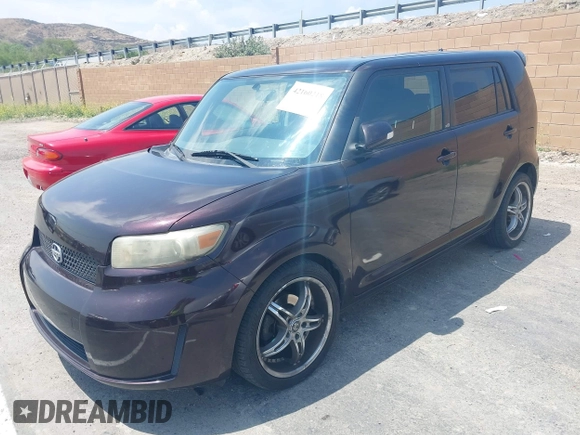 2008 Scion xB with VIN JTLKE50E681014837, listed as a IAAI auction lot 42160218 with 142,966 mi miles. Bid and sale history available at carsss.com. Image 2.