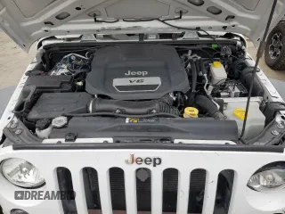 2017 Jeep Wrangler Unlimited Sport with VIN 1C4BJWDG2HL551380, listed as a Copart auction lot 48792195 with 0 mi miles and Salvage Title. Bid and sale history available at carsss.com. Image 12.