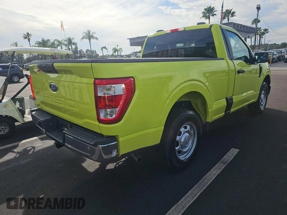 2022 Ford F-150 XL with VIN 1FTMF1CB8NKE04968, listed as a IAAI auction lot 42090327 with 1,287 mi miles. Bid and sale history available at carsss.com. Image 1.