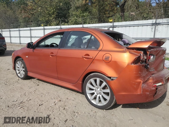 2011 Mitsubishi Lancer GTS with VIN JA32U8FW4BU030443, listed as a Copart auction lot 79494144 with 191,235 mi miles and Salvage Title. Bid and sale history available at DreamBid. Image 2.