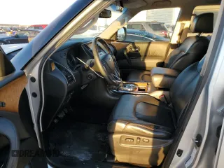 2012 Infiniti QX56 7-passenger with VIN JN8AZ2NF7C9517531, listed as a Copart auction lot 73557584 with 173,997 mi miles and Salvage Title. Bid and sale history available at carsss.com. Image 7.