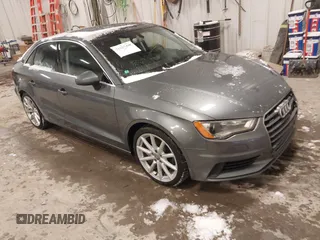 2016 Audi A3 2.0T Premium Plus with VIN WAUE8GFF0G1041894, listed as a IAAI auction lot 41637408 with 92,022 mi miles. Bid and sale history available at carsss.com. Image 1.