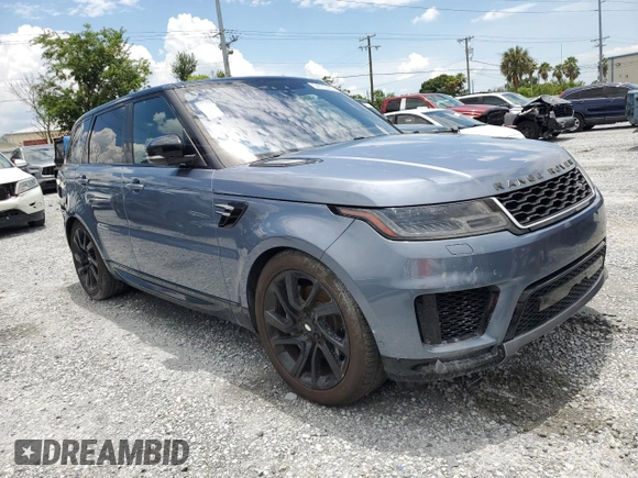 2018 Land Rover Range Rover Sport HSE with VIN SALWR2RV2JA698495, listed as a Copart auction lot 64785085 with 153,492 mi miles and Clean title. Bid and sale history available at DreamBid. Image 4.