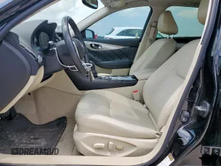 2020 Infiniti Q50 Luxe with VIN JN1EV7AR1LM250957, listed as a Copart auction lot 59308225 with 51,606 mi miles and Salvage title. Bid and sale history available at DreamBid. Image 7.