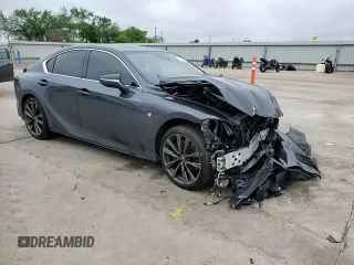 2023 Lexus IS 350 F Sport with VIN JTHGZ1B23P5068846, listed as a Copart auction lot 51160415 with 10,279 mi miles and Salvage title. Bid and sale history available at DreamBid. Image 11.