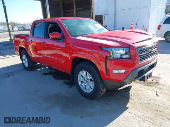 2022 Nissan Frontier Pro-4X z VIN 1N6ED1EK4NN607780, wystawiony jako IAAI lot #41887336 z przebiegiem 43 684 mil mil oraz . Historia ofert i sprzedaży dostępna na DreamBid. Obrazek 1.