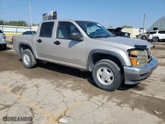 2005 Chevrolet Colorado 1SC LS Z85 with VIN 1GCDT136558121968, listed as a Copart auction lot 72247244 with 161,228 mi miles and Salvage Title. Bid and sale history available at carsss.com. Image 4.