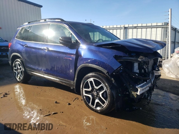 2023 Honda Passport Elite with VIN 5FNYF8H09PB038438, listed as a Copart auction lot 42435065 with 8,971 mi miles and Salvage Title. Bid and sale history available at carsss.com. Image 4.
