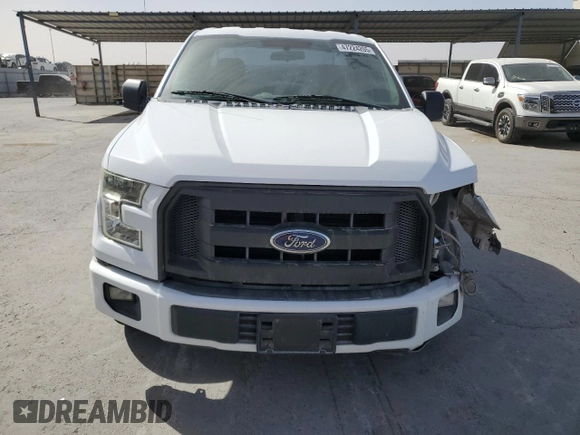 2016 Ford F-150 XL with VIN 1FTMF1CF4GKD54074, listed as a Copart auction lot 47224205 with 97,379 mi miles and Salvage Title. Bid and sale history available at carsss.com. Image 5.