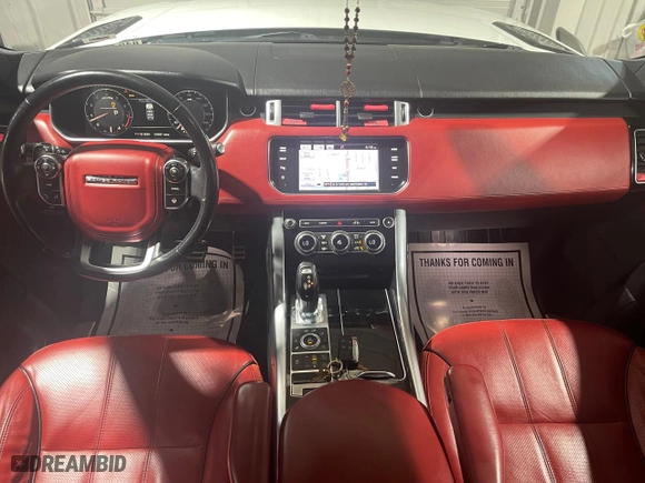 2014 Land Rover Range Rover Sport V8 Dynamic with VIN SALWR2EF3EA325907, listed as a Copart auction lot 42433885 with 107,656 mi miles and Clean Title. Bid and sale history available at carsss.com. Image 9.