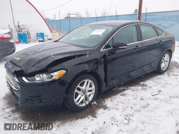2016 Ford Fusion SE with VIN 1FA6P0HD6G5100068, listed as a IAAI auction lot 41208411 with 157,423 mi miles. Bid and sale history available at carsss.com. Image 2.