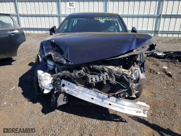 2019 Lexus ES with VIN 58ABZ1B16KU049472, listed as a Copart auction lot 70928213 with 0 mi miles and Salvage Title. Bid and sale history available at carsss.com. Image 5.
