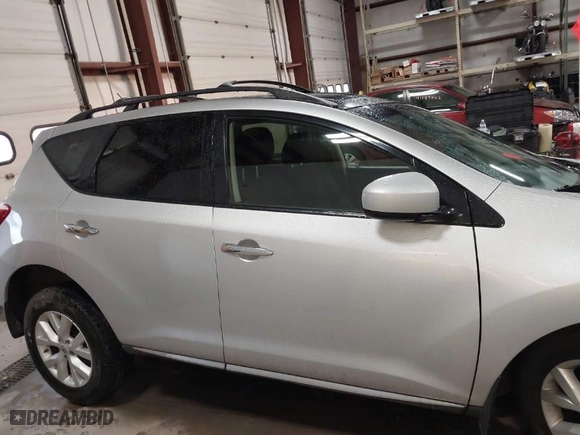 2012 Nissan Murano SL with VIN JN8AZ1MW9CW214537, listed as a IAAI auction lot 41208220 with 195,730 mi miles. Bid and sale history available at carsss.com. Image 13.