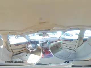 2008 Lexus LS 460 with VIN JTHBL46F485080239, listed as a Copart auction lot 64032705 with 157,873 mi miles and Salvage title. Bid and sale history available at DreamBid. Image 14.