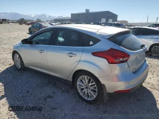 2017 Ford Focus Titanium with VIN 1FADP3N2XHL287260, listed as a Copart auction lot 50607855 with 170,146 mi miles and Salvage Title. Bid and sale history available at carsss.com. Image 2.