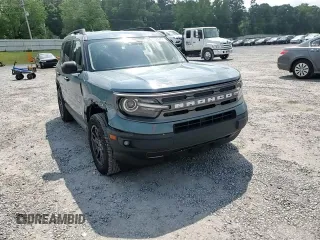 2021 Ford Bronco Sport Big Bend with VIN 3FMCR9B62MRA91007, listed as a Copart auction lot 53842295 with 59,535 mi miles and Salvage title. Bid and sale history available at DreamBid. Image 14.