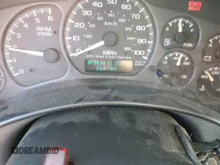 2002 Chevrolet Tahoe LS with VIN 1GNEC13V62R244378, listed as a Copart auction lot 84209834 with 350,780 mi miles and Salvage Title. Bid and sale history available at carsss.com. Image 9.