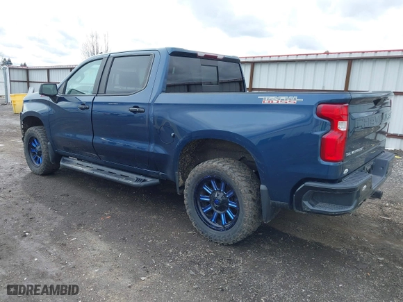 2019 Chevrolet Silverado 1500 LT Trail Boss with VIN 1GCPYFED1KZ307097, listed as a IAAI auction lot 41733438 with 62,660 mi miles. Bid and sale history available at carsss.com. Image 3.