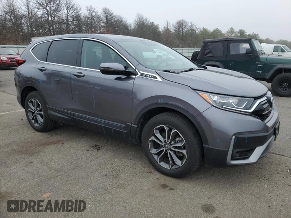 2022 Honda CR-V EX-L with VIN 2HKRW2H81NH629773, listed as a Copart auction lot 51294815 with 38,520 mi miles and Salvage Title. Bid and sale history available at carsss.com. Image 4.