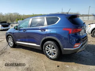 2019 Hyundai Santa Fe SE with VIN 5NMS23AD0KH106926, listed as a Copart auction lot 52453835 with 95,465 mi miles and Salvage Title. Bid and sale history available at carsss.com. Image 2.