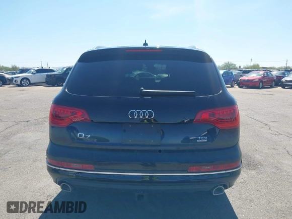 2014 Audi Q7 Premium Plus with VIN WA1LMAFE1ED018222, listed as a IAAI auction lot 42692262 with 144,540 mi miles and . Bid and sale history available at DreamBid. Image 16.