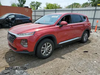 2019 Hyundai Santa Fe SE с VIN 5NMS23AD2KH034904, выставлен на аукционе Copart как лот 60036065 с пробегом 66 408 миль миль и Списание • Salvage title. История ставок и продаж доступна на DreamBid. Изображение 1.