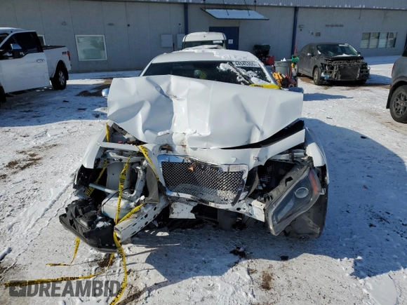 2014 Chrysler 300 with VIN 2C3CCABGXEH305856, listed as a Copart auction lot 44945355 with 0 mi miles and Salvage Title. Bid and sale history available at carsss.com. Image 5.
