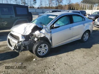 2014 Chevrolet Sonic LT with VIN 1G1JC5SHXE4164926, listed as a Copart auction lot 84021604 with Not Provided miles and Non Repairable. Bid and sale history available at DreamBid. Image 1.