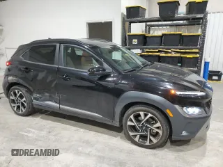 2022 Hyundai Kona Limited with VIN KM8K53A30NU814536, listed as a Copart auction lot 87874945 with 31,399 mi miles and Salvage Title. Bid and sale history available at carsss.com. Image 4.