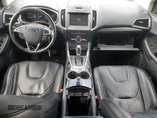 2015 Ford Edge Titanium with VIN 2FMPK4K9XFBB57470, listed as a Copart auction lot 53966505 with 82,407 mi miles and Salvage Title. Bid and sale history available at carsss.com. Image 8.