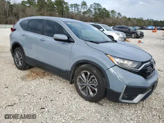 2021 Honda CR-V EX-L with VIN 7FARW1H83ME024245, listed as a Copart auction lot 45132605 with 38,858 mi miles and Salvage Title. Bid and sale history available at carsss.com. Image 4.