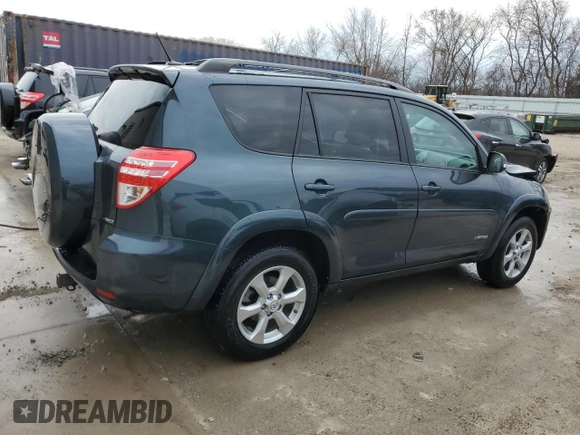 2012 Toyota RAV4 Limited with VIN 2T3DK4DV7CW084925, listed as a Copart auction lot 50385635 with 102,998 mi miles and Non Repairable. Bid and sale history available at carsss.com. Image 3.